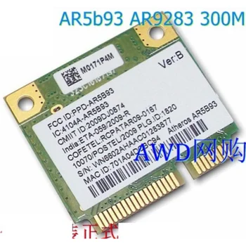 Сетевая карта wlan Для Atheros AR5B93 AR9283 Half Mini PCI-E 802.11b/g/n Беспроводная карта wlan 300 Мбит/с Хорошо протестирована