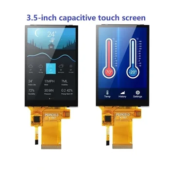 3,5-дюймовый емкостный сенсорный экран TN screen TFT цветной ЖК-дисплей MCU SPI интерфейс ILI9488 драйвер ic