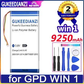 Bateria Новый аккумулятор 9250 мАч для GPD WIN1 Для GPD WIN 1 Для GPD WIN Замена аккумулятора Высокой емкости Гарантия 1 год