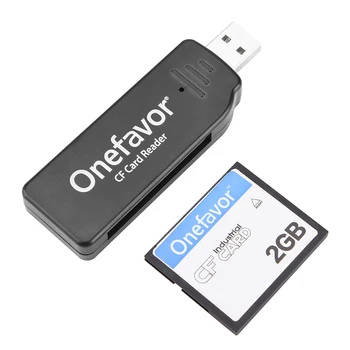 Onefavor CF Card Reader Универсальный Высокоскоростной USB2.0 Компактный Считыватель флэш-карт для Портативных ПК 100% Оригинал