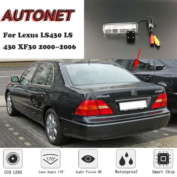 Резервная камера заднего вида AUTONET HD ночного видения для Lexus LS430 LS 430 XF30 2000 ~ 2006 CCD/камера номерного знака