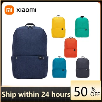 Оригинальный Xiaomi Mi Рюкзак Mijia Backpack Для Мужчин и Женщин, Уличный Современный Простой и Легкий Четырехуровневый Рюкзак с защитой от брызг