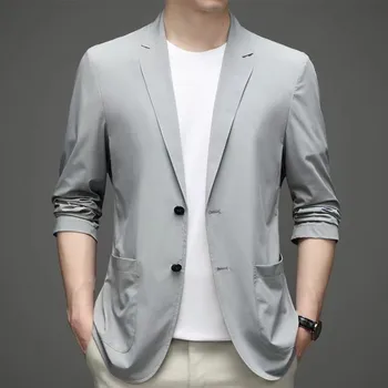 5770-2023 мужская новая корейская модная профессиональная куртка для делового отдыха, роскошный костюм в стиле Yinglun