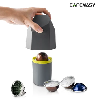 Капсулы Nespresso VertuoLine Pod Пластиковая Коробка для переработки кофейных капсул, Ведро для переработки кофейных капсул, Инструмент для переработки Алюминия