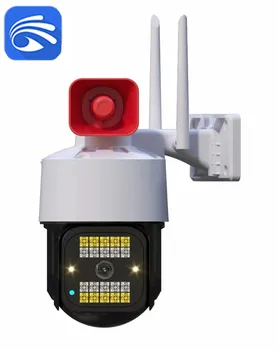 2MP 1080P Приложение Yoosee Полноцветная Беспроводная PTZ IP-купольная камера ночного видения, Сирена, Домофон для домашней Безопасности, Радионяня