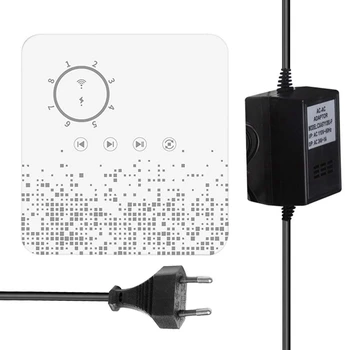 Контроллер Разбрызгивателя Tuya Wifi Умный Таймер Орошения 8 Зон Автоматическое устройство для полива С учетом погодных условий Подходит для Alexa EU Plug
