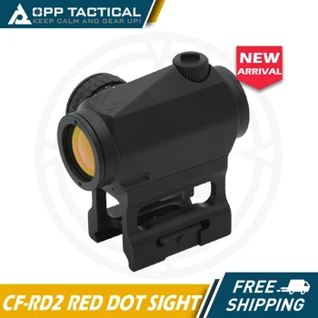 Тактическая оптика CF-RD2 Gen II Red Dot Sight 2 MOA Оптический прицел с 20 мм рейкой 1/3 Co-witness