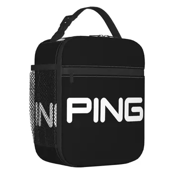 Женская сумка для ланча с логотипом гольфа, герметичный термоохладитель, ланч-бокс, Пляжный кемпинг, путешествия