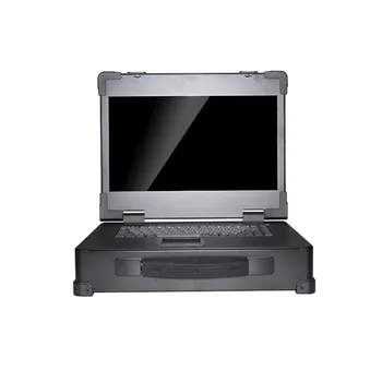 15,6-дюймовый Компактный Прочный Промышленный Ноутбук Mini ITX Алюминиевый ПК Компьютер 15,6-дюймовый ЖК-экран OEM/ODM прочный ноутбук