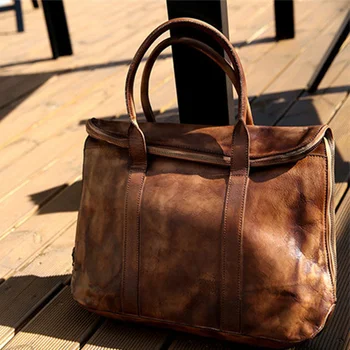 Роскошная женская сумка из воловьей кожи, деловой ретро-портфель, Европейский и американский британский стиль, Благородная сумка для поездок на работу