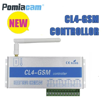 CL4-GSM 4 релейных выхода, GSM-переключатель, SMS-контроллер для управления освещением и бытовой техникой, используемый для авторизованного доступа к двери, контроля